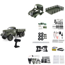 JJRC Q60 Kit 1/16 2.4G 6WD Off-Road Military Truck Crawler RC Car