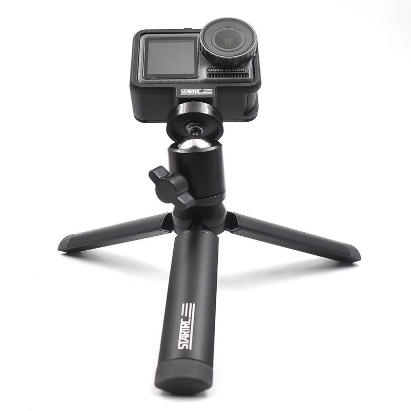STARTRC Foldable Aluminum Alloy Case Desktop Mini Handheld Tripod Easy Carry for DJI OSMO Pocket Action Camera