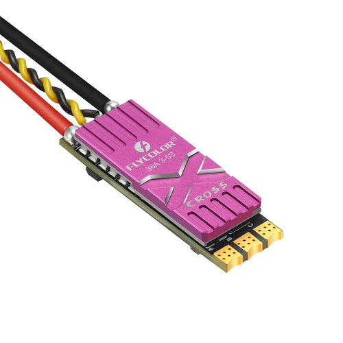 Flycolor X-Cross 36A BLheli_32 32Bit 3-5S Brushless ESC DShot1200 w/ Telemetry for RC Drone