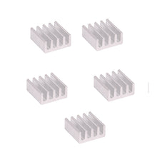 5 PCS Aluminum Alloy Heat Sink 11*11*5mm Cooling Chip with Ultra-thin Sticker for RC ESC Servo Motor UAV FPV Transmitter