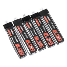 5Pcs URUAV 3.8V 250mAh 40C/80C Lipo Battery PH2.0 Plug for Eachine US65 UK65 URUAV UR65 Mobula7