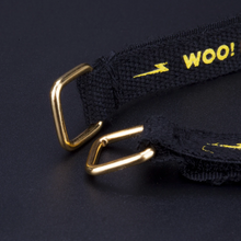 2 PCS Flywoo 10x100mm / 10x150mm High-Strength Kevalar Battery Strap w/ Golden Buckle for RC Drone