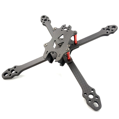 AlfaRC Raptor TX 5 Inch 215mm / 6 Inch 245mm / 7 Inch 270mm 6mm Arm Frame Kit for RC Drone FPV Racing