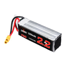 2Pcs URUAV 14.8V 2200mAh 70C 4S Lipo Battery XT60 Plug for Eachine Fury Wing Airplane Feilun FT011