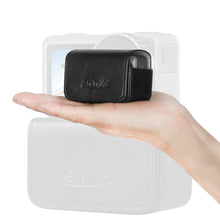 Portable Waterproof Leather Camera Bag Magnetic Adsorption Case Storage Bag Carrying Box For DJI OSMO Action/Sjcam/Xiaomi yi/Mi Jia