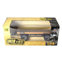 HuiNa 578 1/10 Flatbed Trailer Diecast Alloy Metal Plastic Toy Car Gift Collection