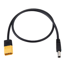 HJ XT60 Bullet Connector to Male DC5521 DC5525 Rubber Power Cable for T12 TS100 Electric Soldering Iron