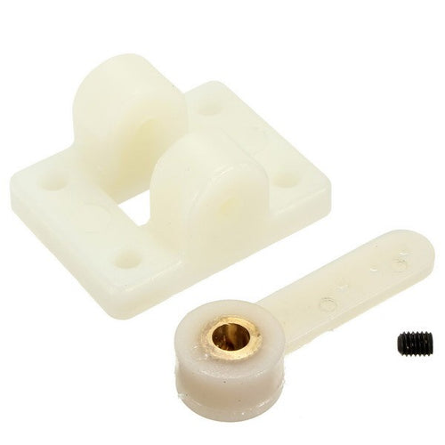 DIY Airplane Spare Parts Front Steel Ring Gear Mount Base With Steel Ring Arm