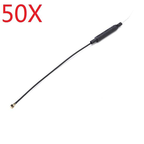 50X 3DBI Brass 2.4G Receiver Antenna Omni Directional IPEX Port Compatible Futaba JR WFLY