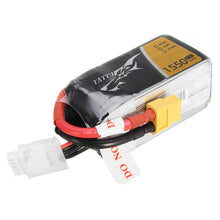 TATTU 14.8V 1550mAh 45C 22.9Wh 4S XT60 Plug Lipo Battery for FPV RC Drone