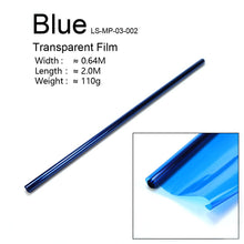 URUAV 2M Heat Shrink Covering Film Green / Red / Blue / Gold / Transparent For Balsa Wood RC Airplane