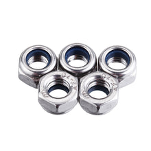 30Pcs M2 M2.5 M3 M4 M5 M6 M8 Stainless Steel Self-locking Nut 