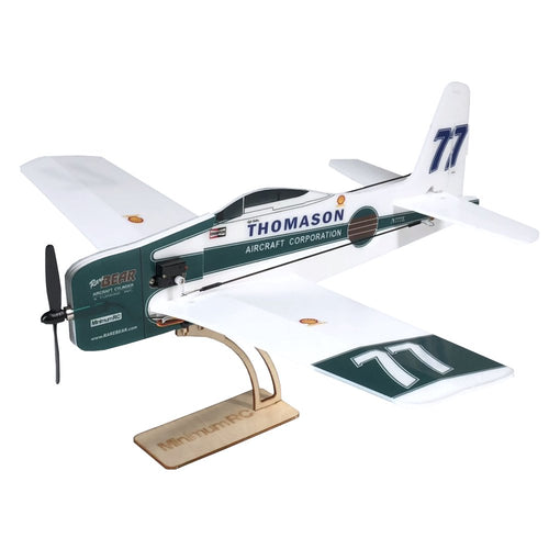 MinimumRC F8F Rare Bear 360mm Wingspan KT Board Mini RC Airplane KIT With 720 Coreless Motor