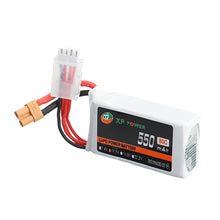 XF POWER 11.1V 550mAh 80C 3S Lipo Battery for Eachine Lizard95 FPV Racer