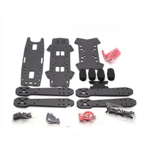 HSKRC QAV250 V3 250mm Wheelbase 5 Inch 3/4mm Arm Frame Kit Carbon Fiber for RC Drone FPV Racing