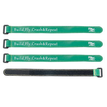 4Pcs RJX 200-270mm Plastic Buckle Non-Slip Silicone Magic Battery Starp 