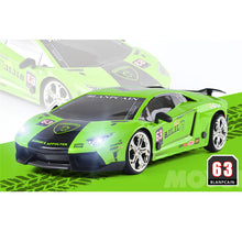 JHL 1/16 2.4G 4WD Drift Rc Car Titanium Alloy Shell with LED Light Racing Toys