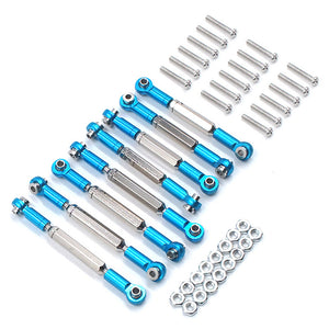 1 Set Upgraded Metal Linkage Rod for WPL JJRC Fayee B24 B36 C34 Q60 FY001 1/16 RC Car 