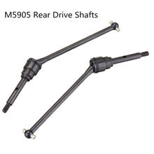 2PCS Remo Hobby M5904/M5905 Front/Rear CNC Steel CVD Drive Shaft for 8035 8036 8065 8066 1/8 RC Car