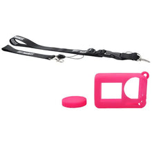 STARTRC Silicone Protective Lens Cover Case Housing Neck Strap Wrist Rope for DJI Osmo Action Camera