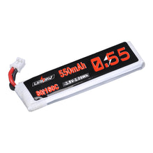 5Pcs URUAV 3.8V 550mAh 80C/160C 1S HV 4.35V PH2.0 Plug Lipo Battery for Emax Tinyhawk Kingkong/LDARC TINY