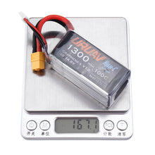 URUAV Graphene-X V1.0 4S 14.8V 1300mAh 100C Fast Charge Lipo Battery XT60 Plug for RC Drone FPV Racing
