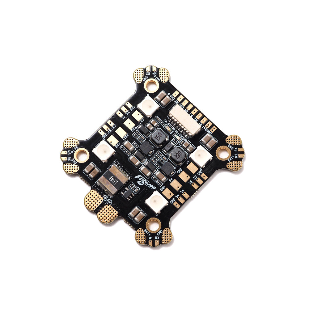 FLYWOO Power Hub-LED REV1 PDB Built In 5V 9V 2A BEC WS2812 LED 3-8S For FPV Racing RC Drone