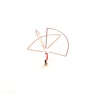 Fpv Cloverleaf Antenna 1.2Ghz 2.4Ghz 3dBi 3-Leaf Clover RHCP Circular Polarization SMA/RP-SMA for RC Airplane Long Range