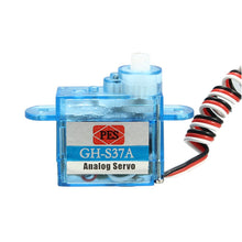 6PCS 3.7g Micro Analog Servo GH-S37A For RC Airplane Helicopter