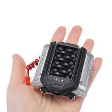 GRC Engine Simulated Radiator F11 V8 5.0 Motor Cooling Fan for 1/10 Traxxas TRX-4 TRX4 Rc Car Parts 