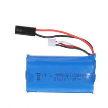 18650 7.4V 1200mAh 2S 10C Li-ion Battery for SG 1203 1/12 Drift RC Tank Car Vehicle Models Parts