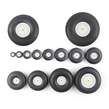 19/25/31/38/44/50/57/63/70/76/89/101/115/128mm Optional PU Simulation Wheel For RC Airplane