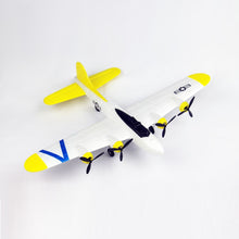 Flybear FXB17 465mm Wingspan 2.4Ghz 2CH Radio Control Airplane RTF with Mode 2 Transmitter Battery RC Plane Aircraft Trainer Outdoor Toy