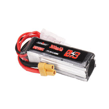 4Pcs URUAV 11.4V 300mAh 80C/160C 3S Lipo Battery XT30 Plug for FPV RC Drone