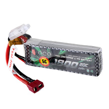 GENSACE ACE 1800mAh 20C 7.4V 2S1P Lipo Battery T/XT60 Plug For All Trx4 1/16 VXL Models 16*30*90mm