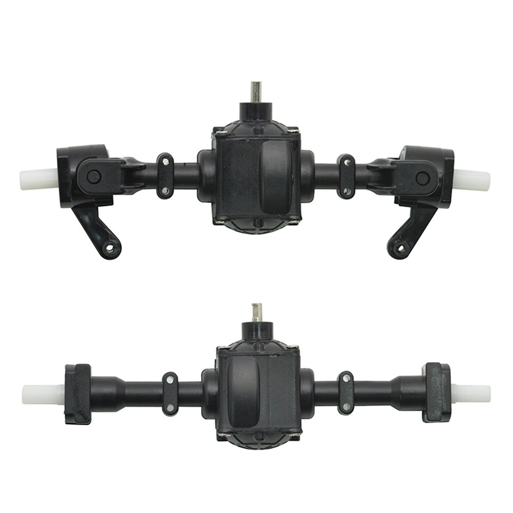 2PCS Upgraded Front Rear Bridge Axle w/ Metal Gear for EAT01 FY004A Q60 Q64 B36 4WD  6WD RC Car 