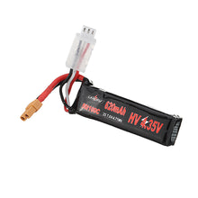 URUAV 7.6V 620mAh 50C/100C 2S HV 4.35V Lipo Battery XT30 Plug for FPV RC Drone