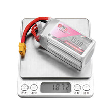 Gaoneng 14.8V 1550mah 130C 4S Lipo Battery XT60 Plug for Emax HAWK 5 FPV Racing Drone