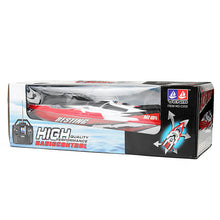 Red Green Plastic Durable Remote Control Twin Motor High Speed Racing RC Boat Toy