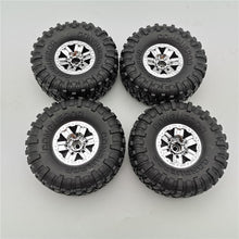 4PCS RC Car Tires & Wheels Rims for HB Toys ZP1001 1/10 RC Vehicles Spare Parts