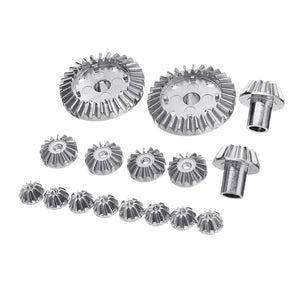 16PCS Upgrade Metal Gear for Wltoys 144001 12428-A 12428-B 12428-C /12423 Rc Car Parts