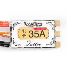 Racerstar Tattoo 35A BLheli_32 STM32F051 2-5S RaceSpec Brushless ESC Dshot1200 Ready for RC Drone