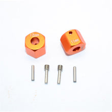 GPM 2PCS Aluminum Alloy Wheel Hex 12mm Drive Adapter for RC AXIAL SCX10 II 90046 Crawler Car Parts