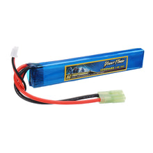 Giant Power 7.4V 1300mAh 2S 15C LiPo Battery AIRSOFT Pack Mini-Tamiya Plug