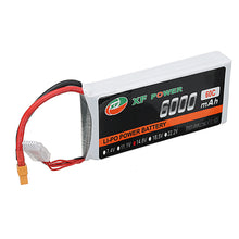 XF POWER 14.8V 6000mAh 60C 4S Lipo Battery XT60 Plug for RC Car