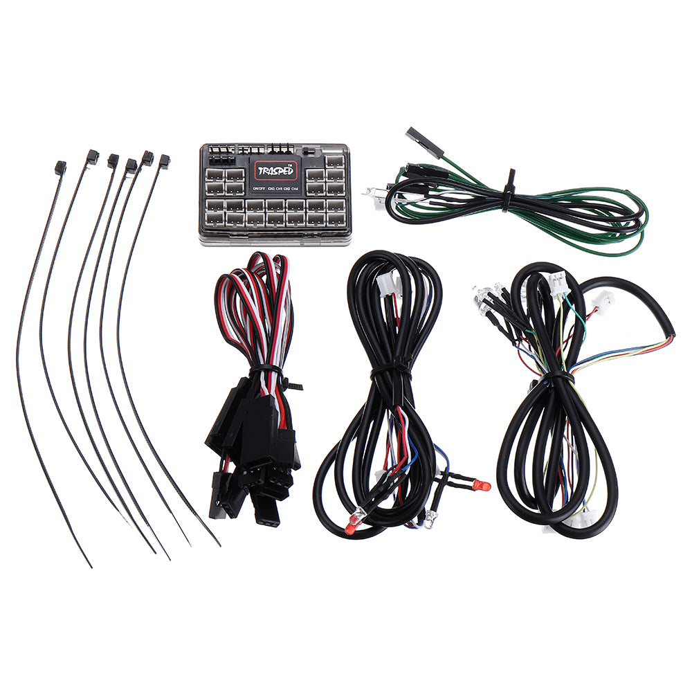 HG RX1018 1/12 Controllable IC Mainboard with LED Light Set for P602 RC Car Spare Parts