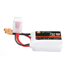XF POWER 11.1V 750mAh 75C 3S Lipo Battery XT30 Plug for RC FPV Racing Drone
