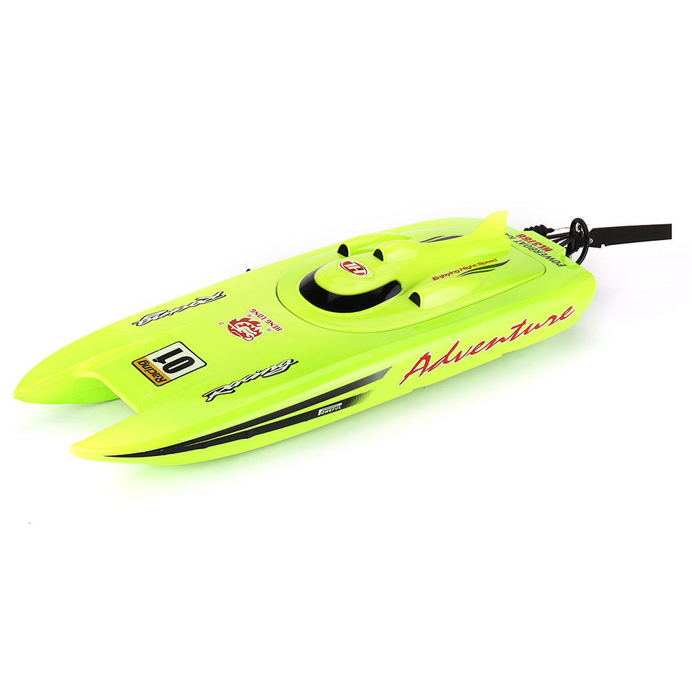 Heng Long 3788 with 2 Batteries 53cm 2.4G 30km/h Electric RC Boat Water Cooling RTR Model 