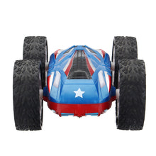 Samewing 9888 2.4G Double-sided Stunt Off-road Rc Car 360 Degree Flip W/ LED Light Random Color