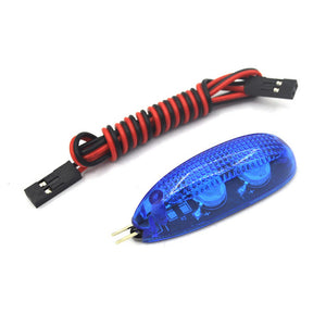 12V Intelligent Navigation LED Night Light 3W Red /Green/ White/ Blue for RC Drone